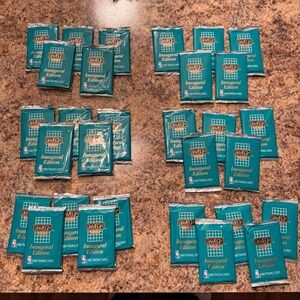 1990-91 Skybox Series 2 Basketball Cards, 30 Sealed PACK From Wax Box, 15 Cards